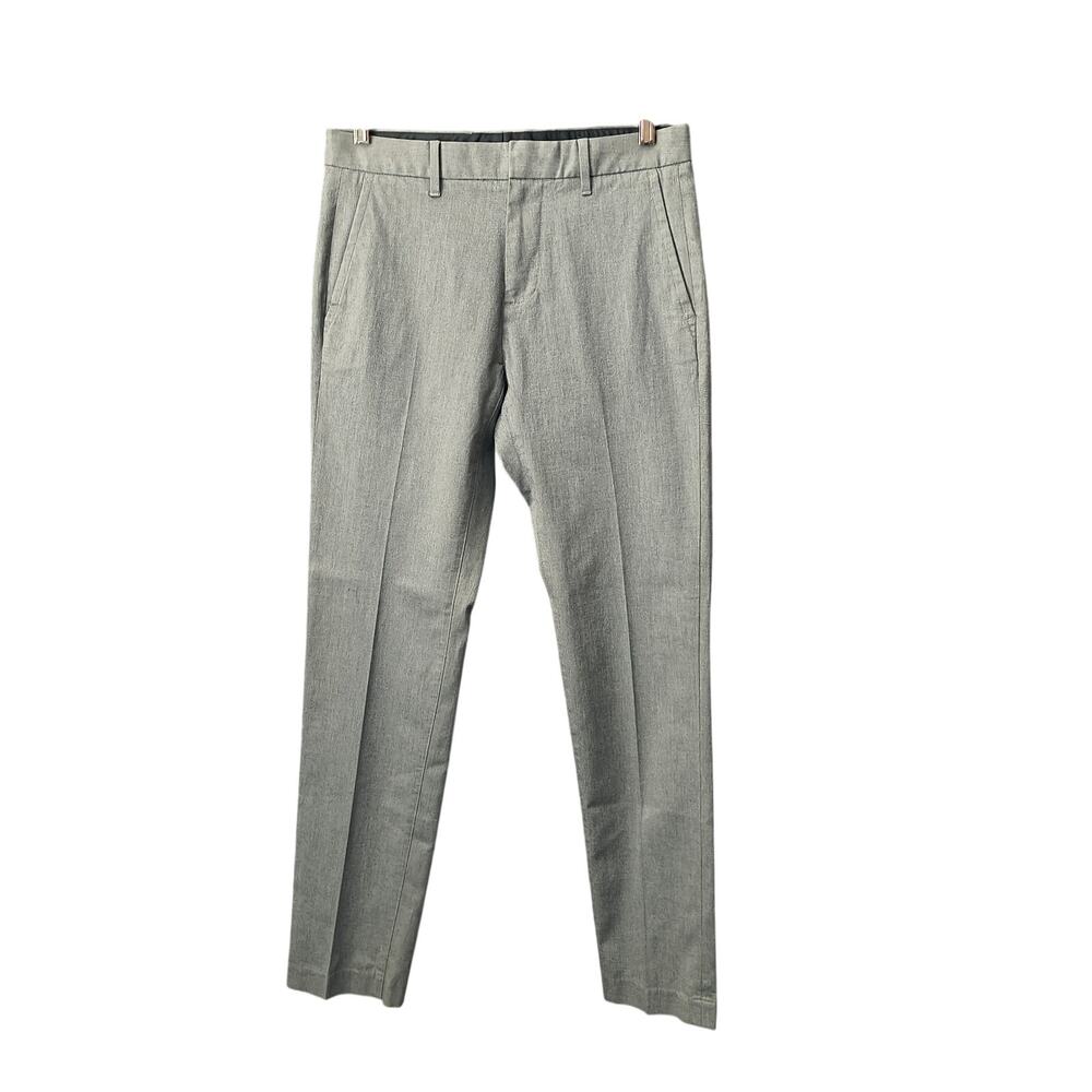 Bonobos Tuesday Pants Mens 29 x 30 Gray Tailored Stretch Dress Slacks Chinos